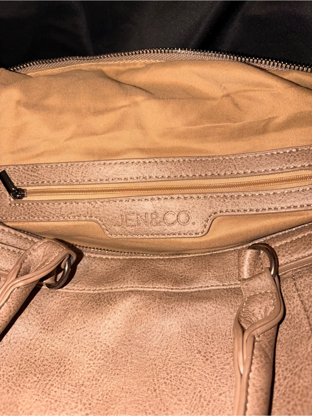 Jen&Co Rustic Dual Handle Tote
